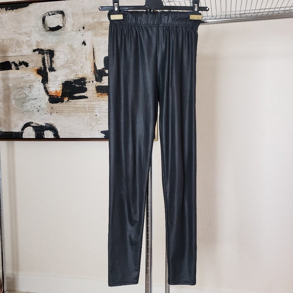 Kardashian Kollection Faux Leather Leggings XS